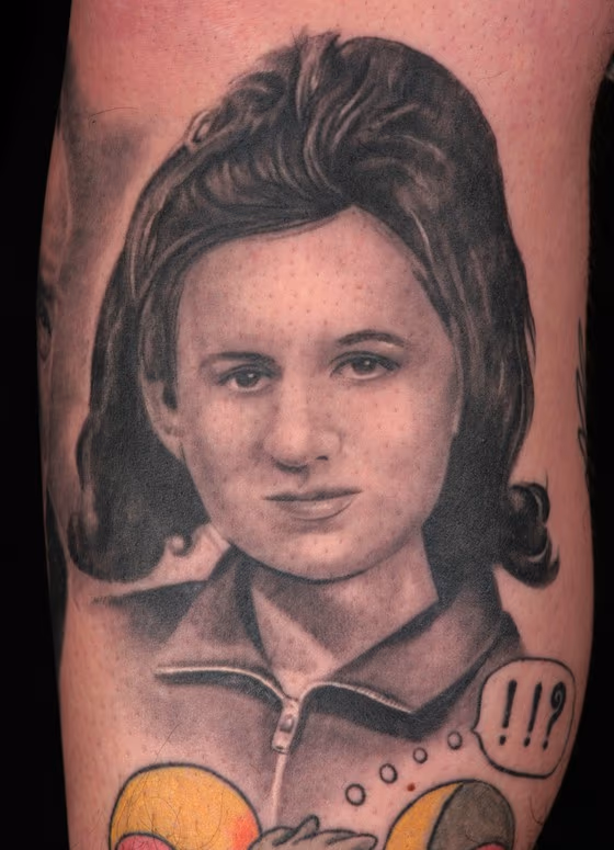 Black and Grey Portrait.stéphane chaudesaigues. tattoo. tatouage.paris. avignon.