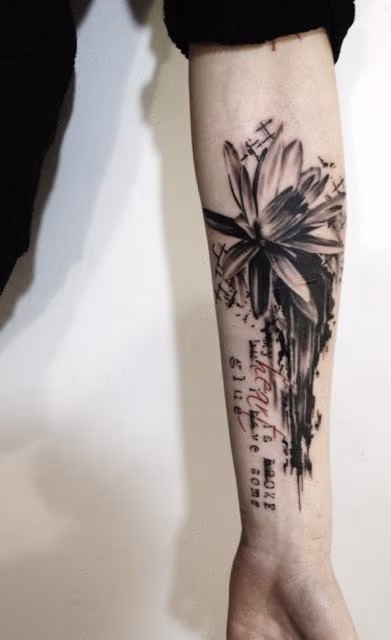 Flower & Script