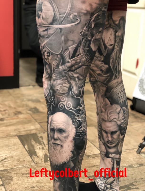 Classics Black and Grey Leg Sleeve