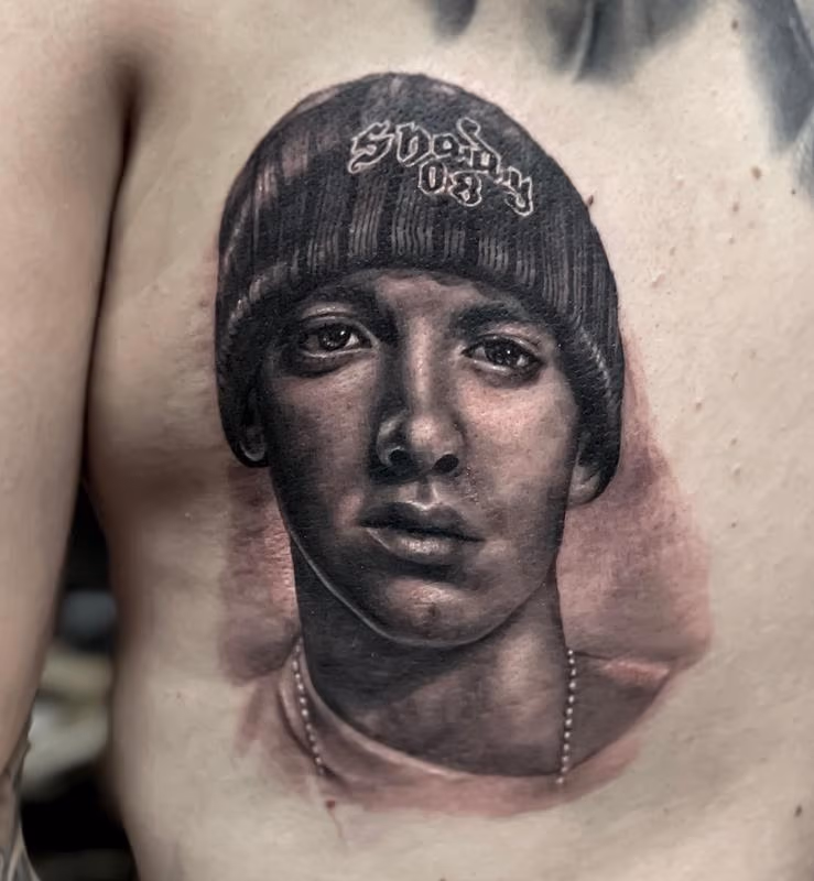 Eminem Tattoo from 8 Mile