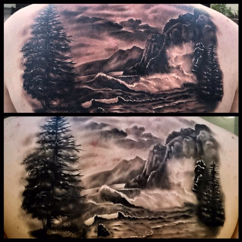 Landscape Tattoo