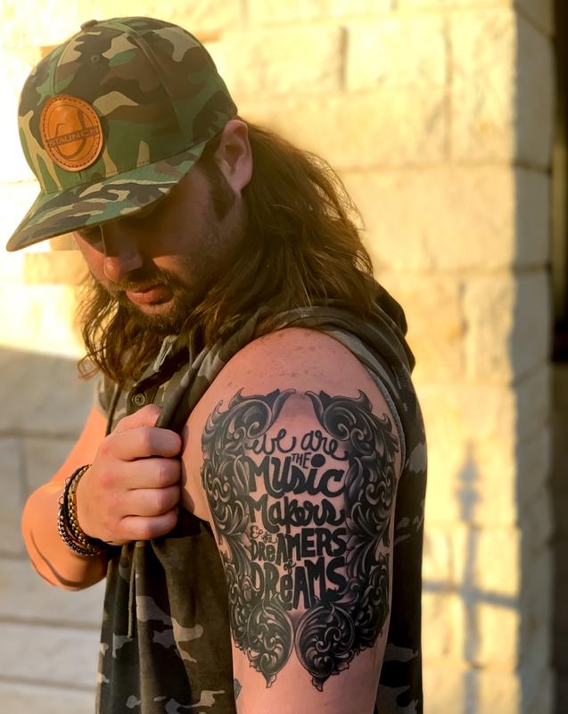 Music Makers Script Tattoo