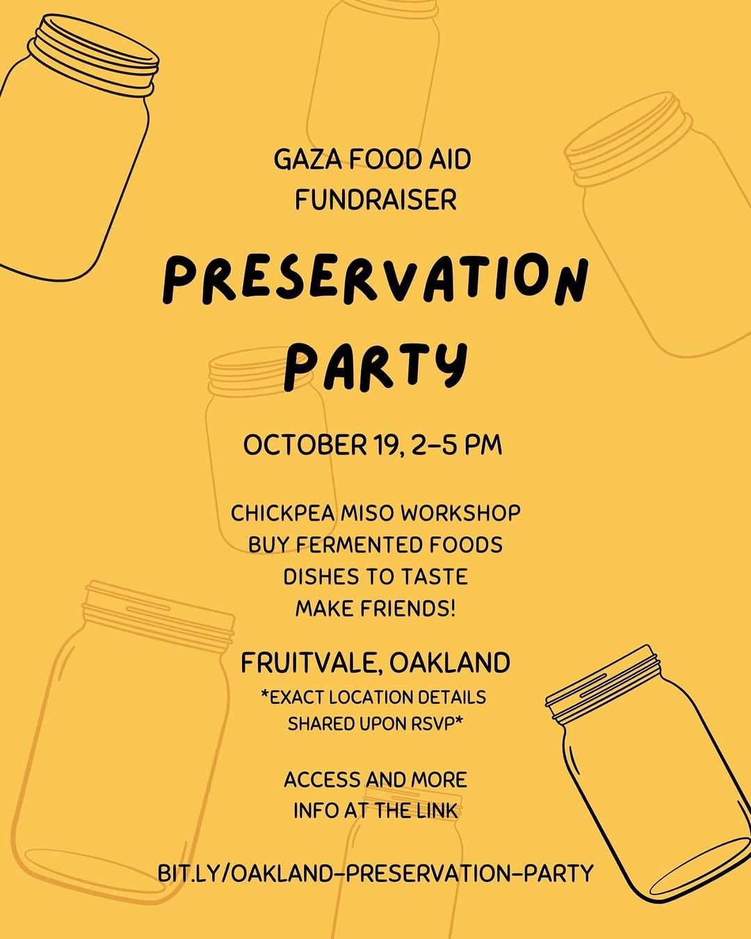 Come to our Preservation Party to connect with amazing folks, learn how to make miso together, taste delicious preserved