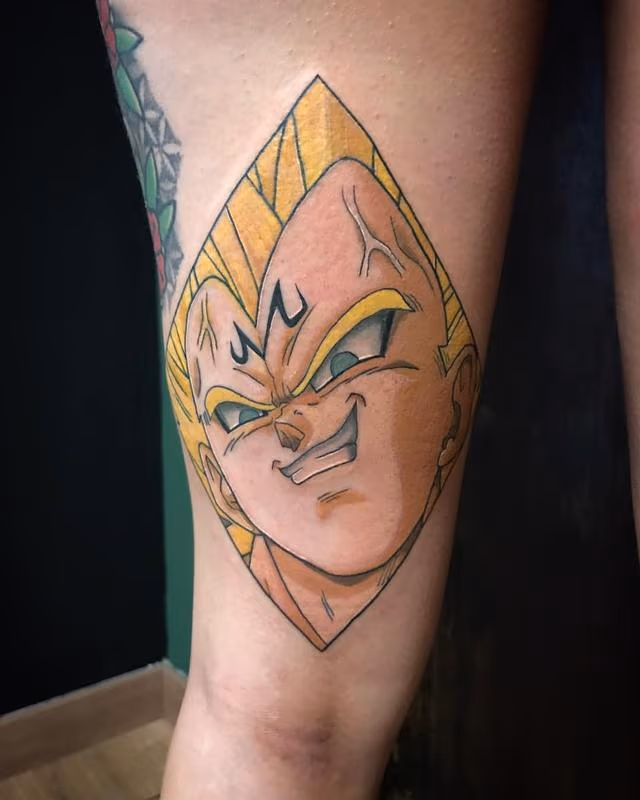 Majin Vegeta in Color