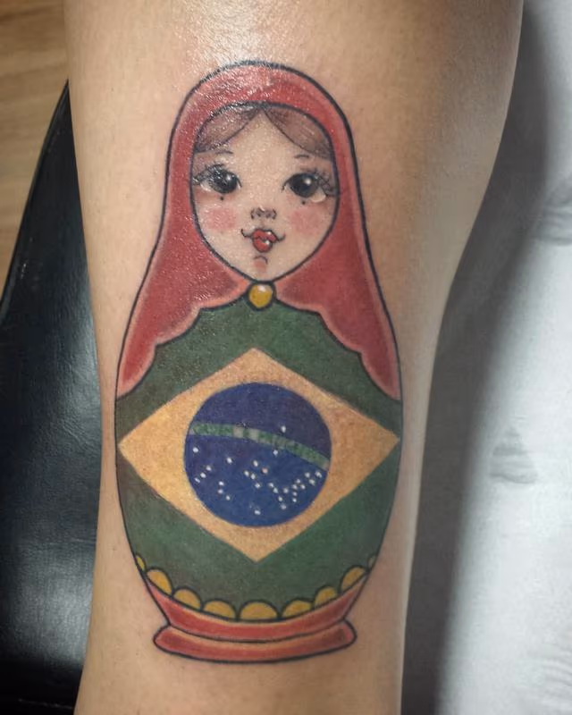 Brazilian Matrioshka in Color