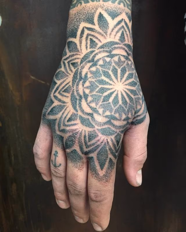 Dotwork Mandala