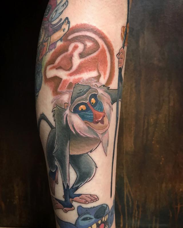 Rafiki/simba/lion king