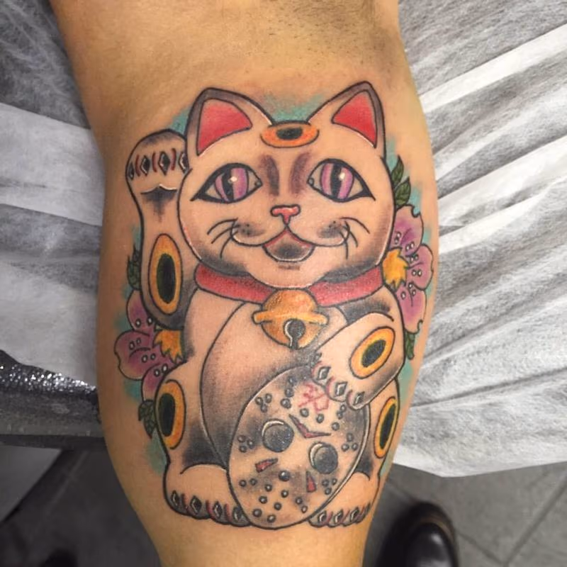 Maneki neko a color