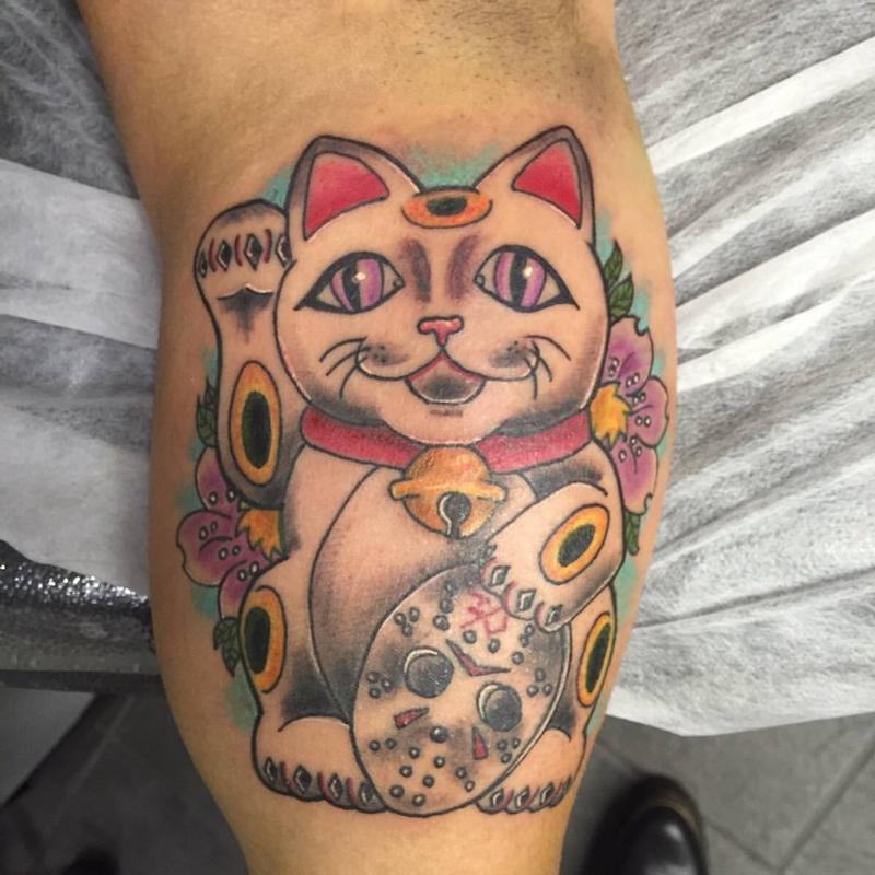Maneki neko a color