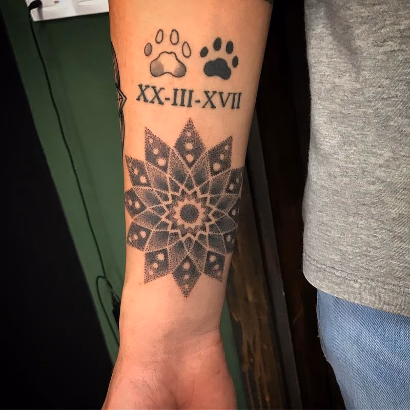 Dotwork Mandala