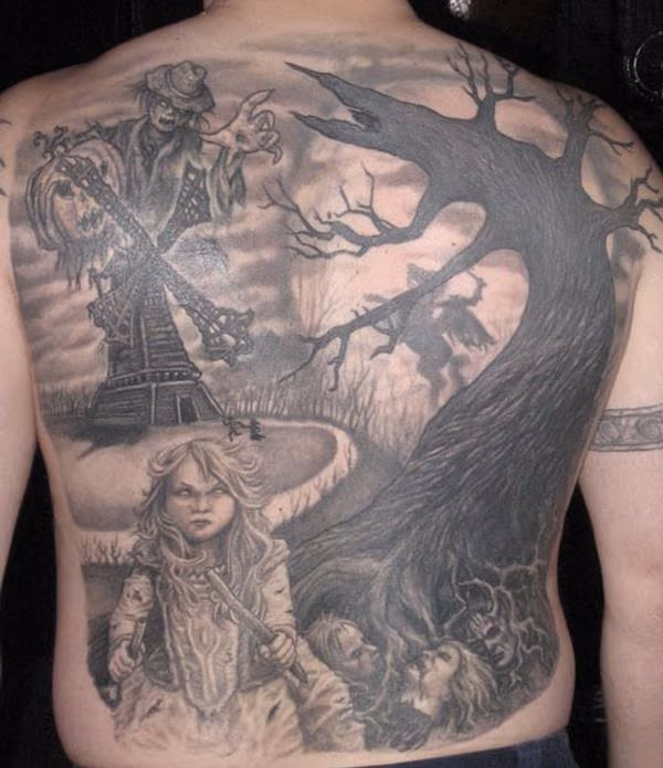 Headless Horseman Scene