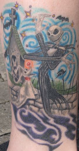 Nightmare Before Christmas Tattoo