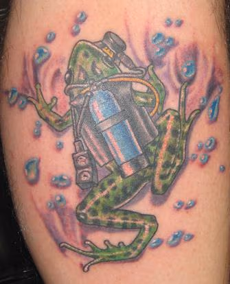 scuba frog