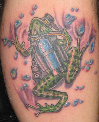 scuba frog