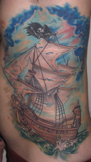 Pirate ship ....