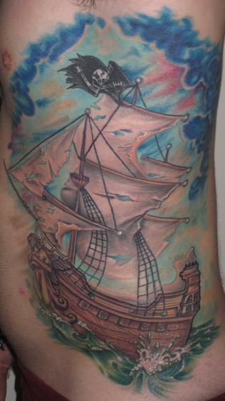 Pirate ship ....