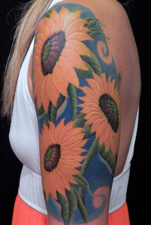 Latest work — living skin tattoo