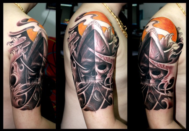 Custom ship/skull