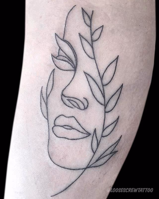 Floral Face