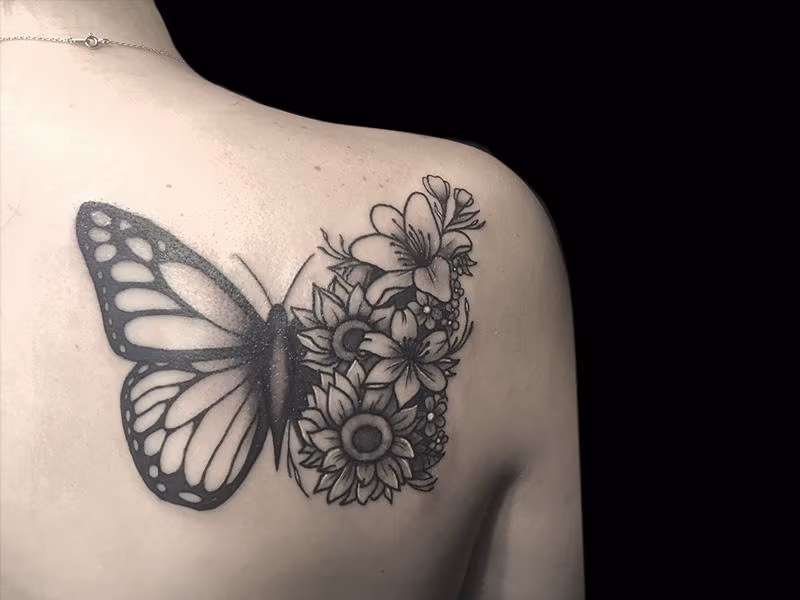 Floral Butterfly
