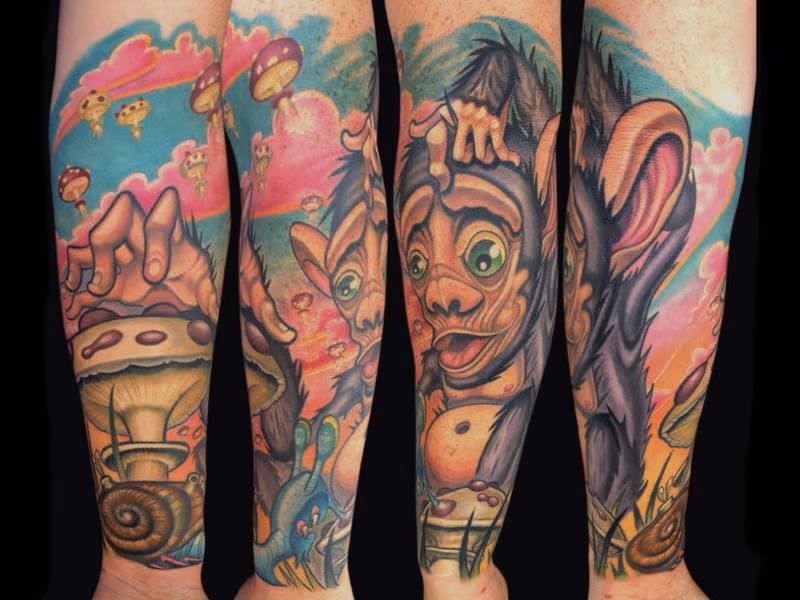Monkey Sleeve