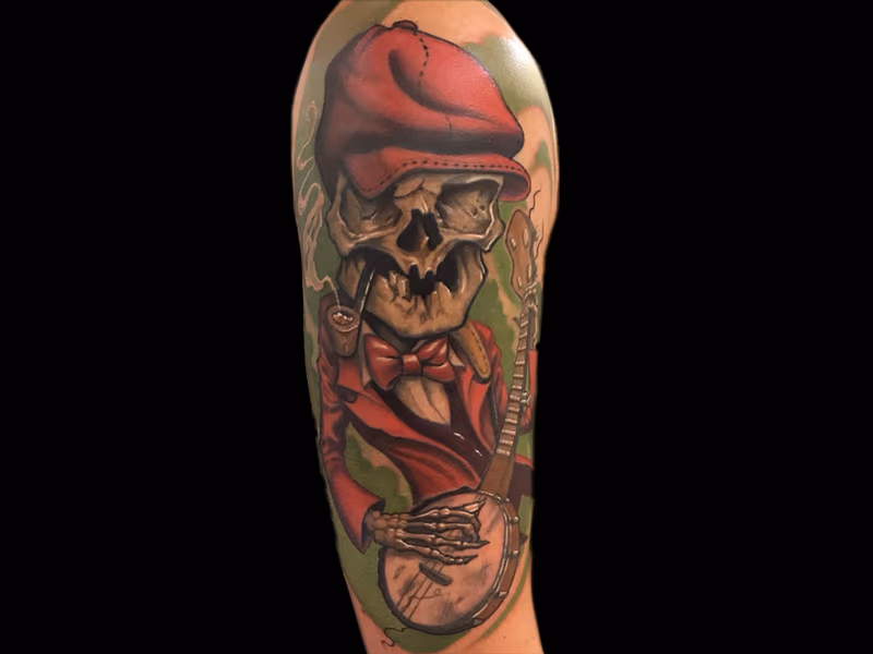 Banjo Skull