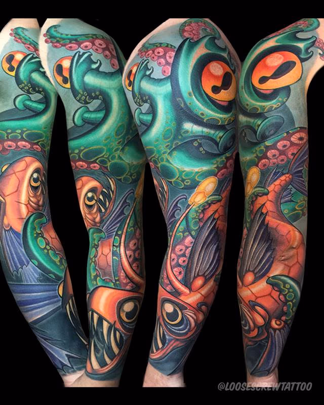 Green Octopus