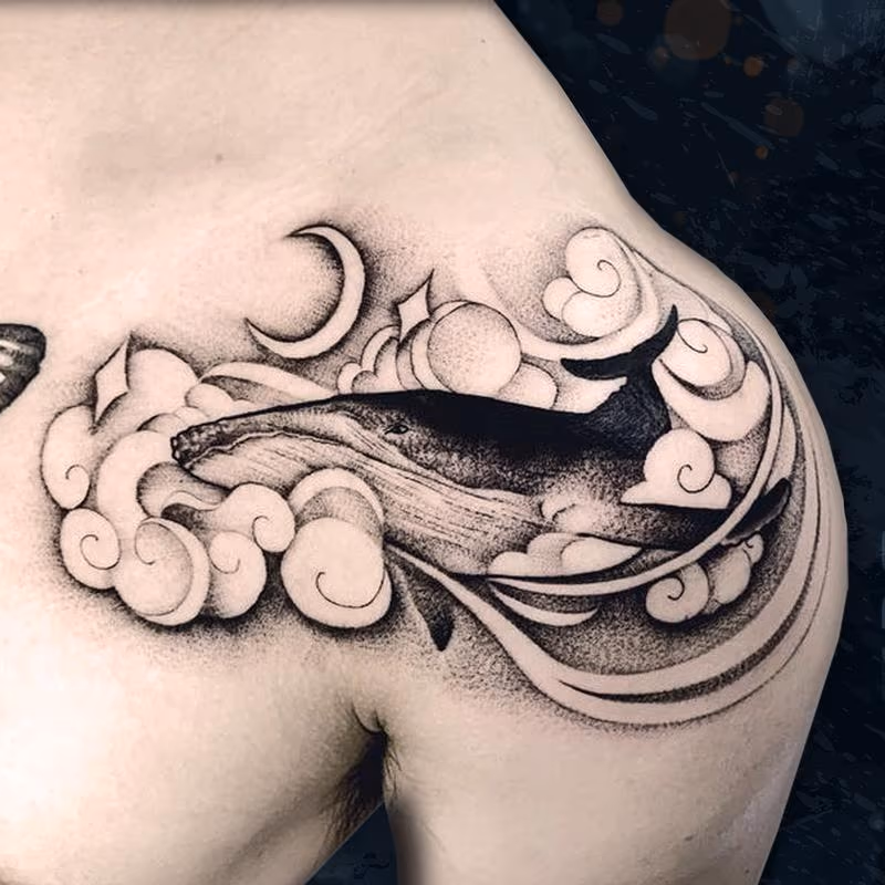 Whale in the Clouds