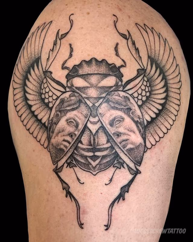 Julius Caesar Scarab Beetle