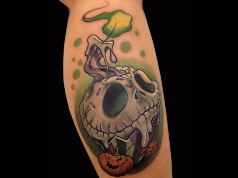 Skellington Cupcake