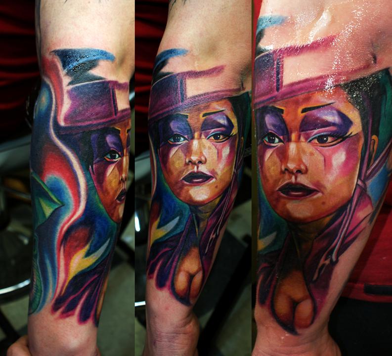 geisha in progress