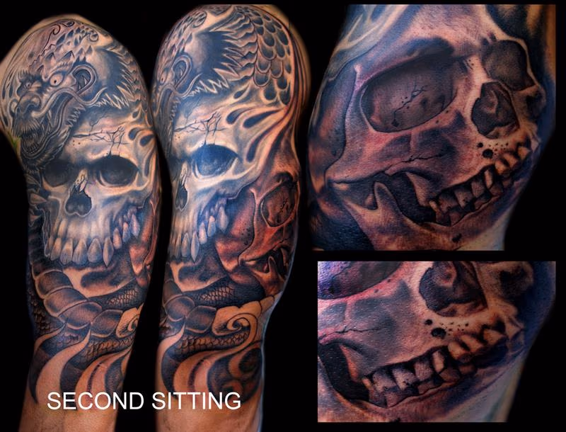 dragon skull