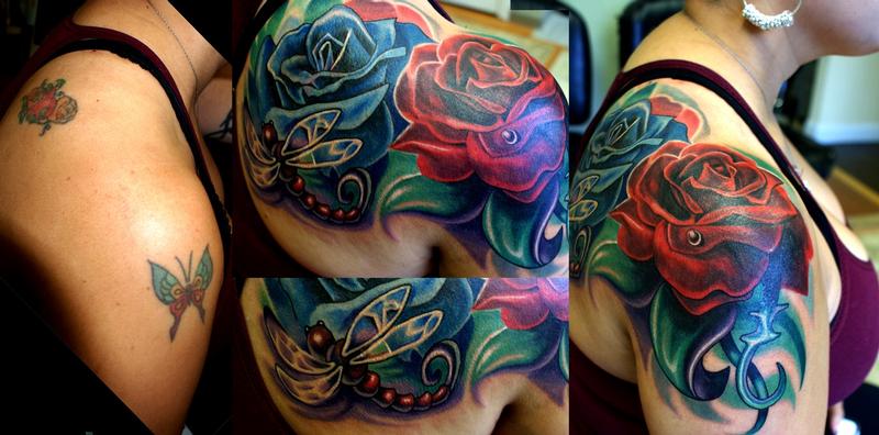 roses coverup