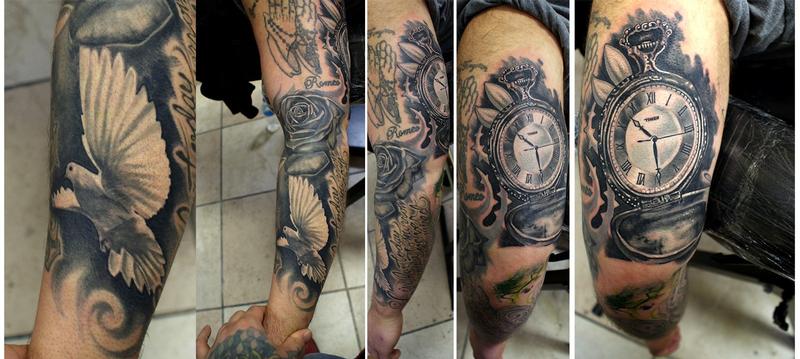 the dove, rose, and pocketwatch are mine