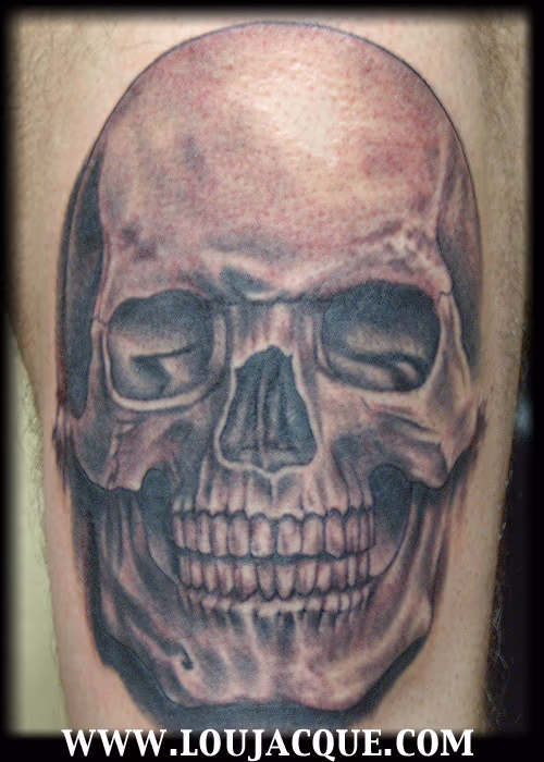Black n Grey Skull