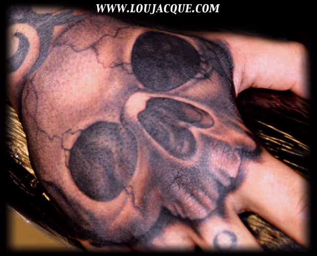 Skull on Hand