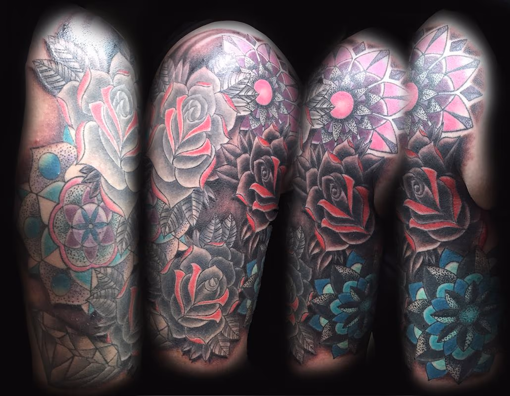 Roses and Mandalas