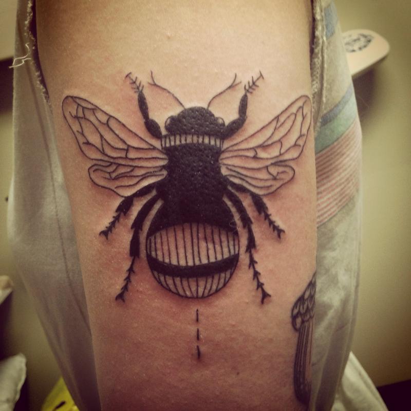 Bumblebee tattoo