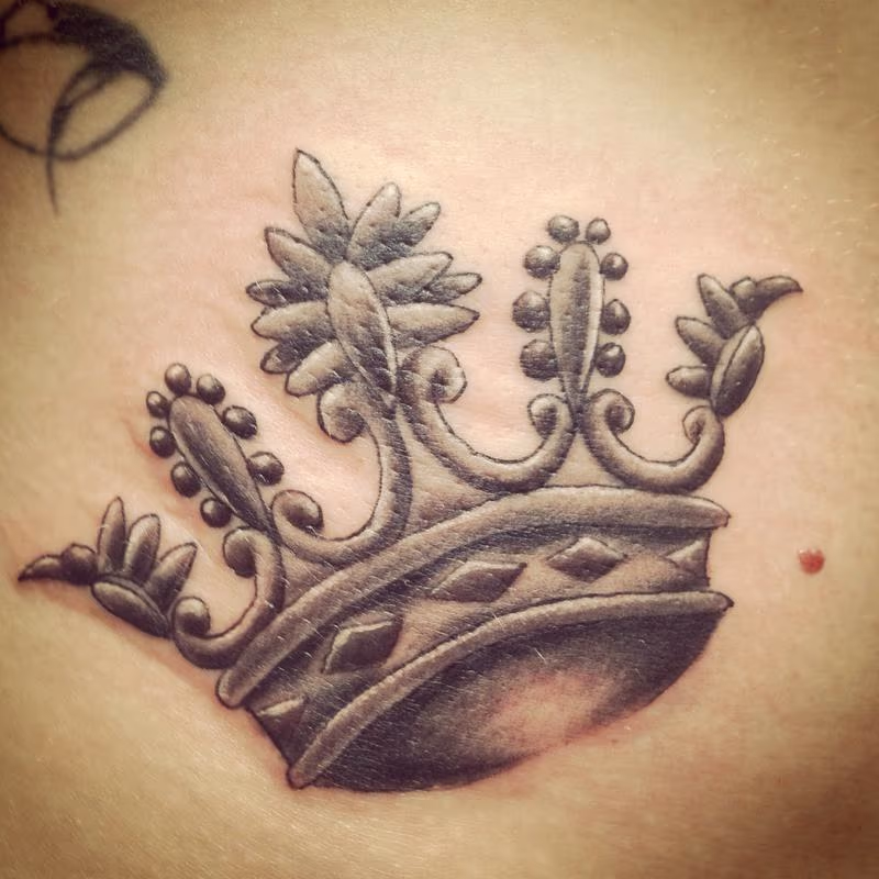 Crown tattoo
