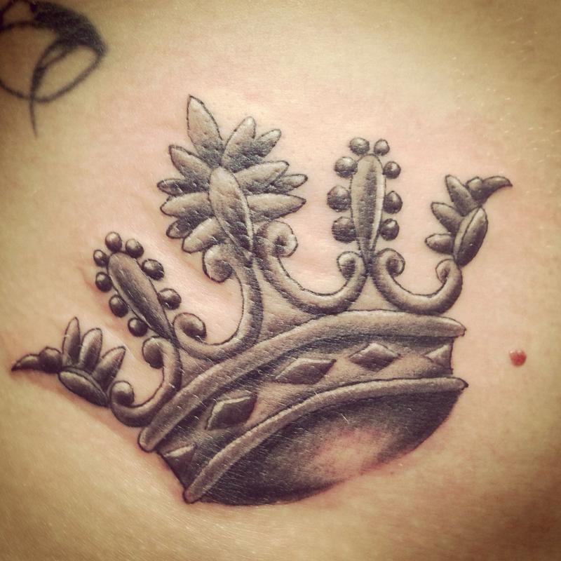 Crown tattoo