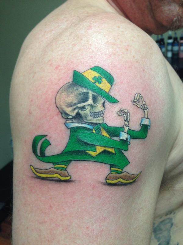 Fighting Irish skully