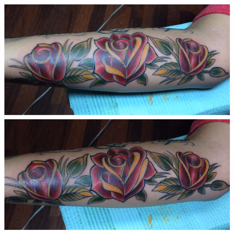 traditional roses