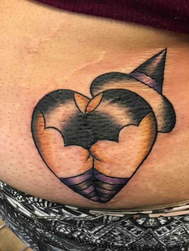 Witchy Heart Bum
