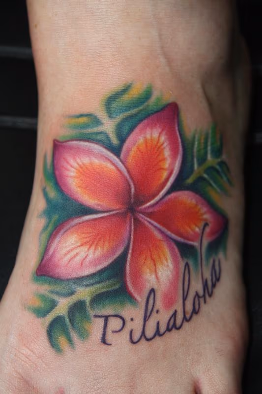 Plumeria Tattoo