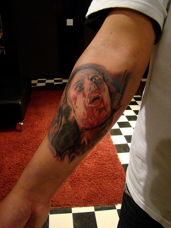 My client shares my love of oddball horror films. This one is from Dario Argento's "Susperia". The session consisted of debating our favorite 90s hip hop and being armchair film snobs. This should be a consistent theme for all my sessions =)