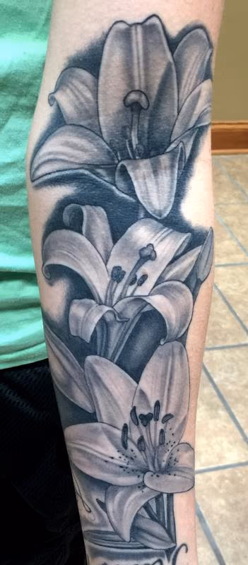 In Progress Healed Lillies