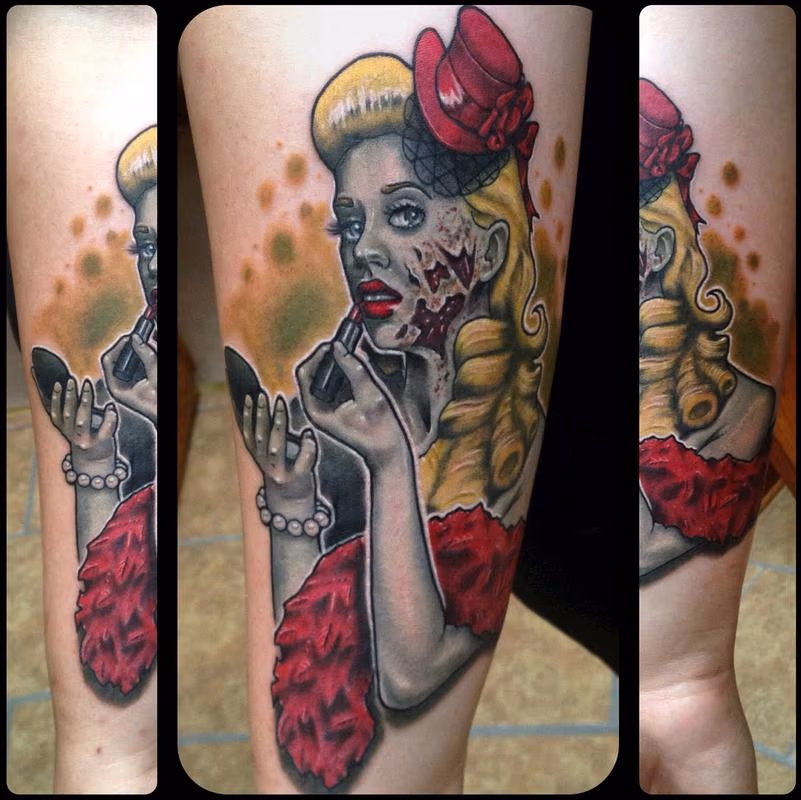 Burlesque Zombie Girl