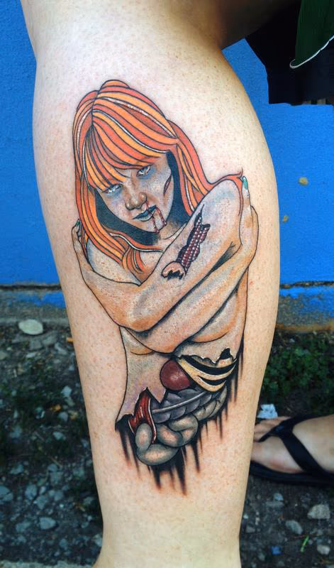 Zombie Pin-Up