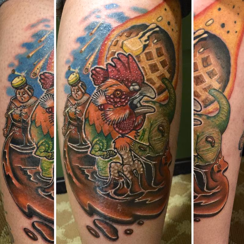 Chicken and Waffles