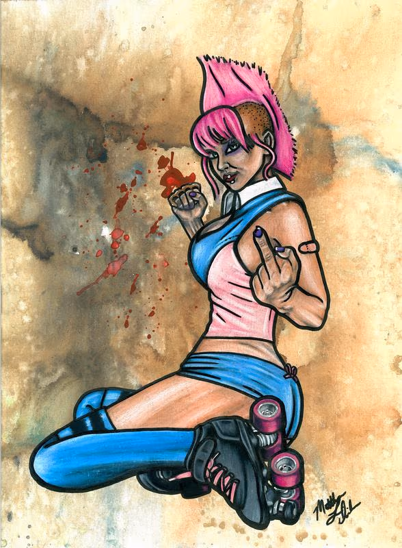 Roller Derby Girl